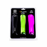 Covers M-Pro: Rosa metálico - verde metálico - gris