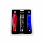 Covers T-Pro:  Rojo - Transparente - Azul