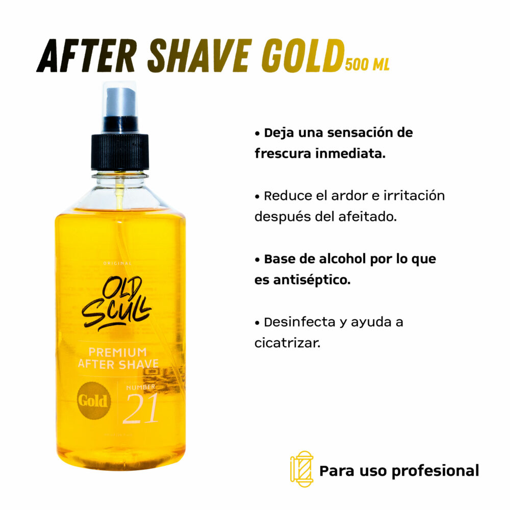 After Shave Gold  500ml - Imagen 3
