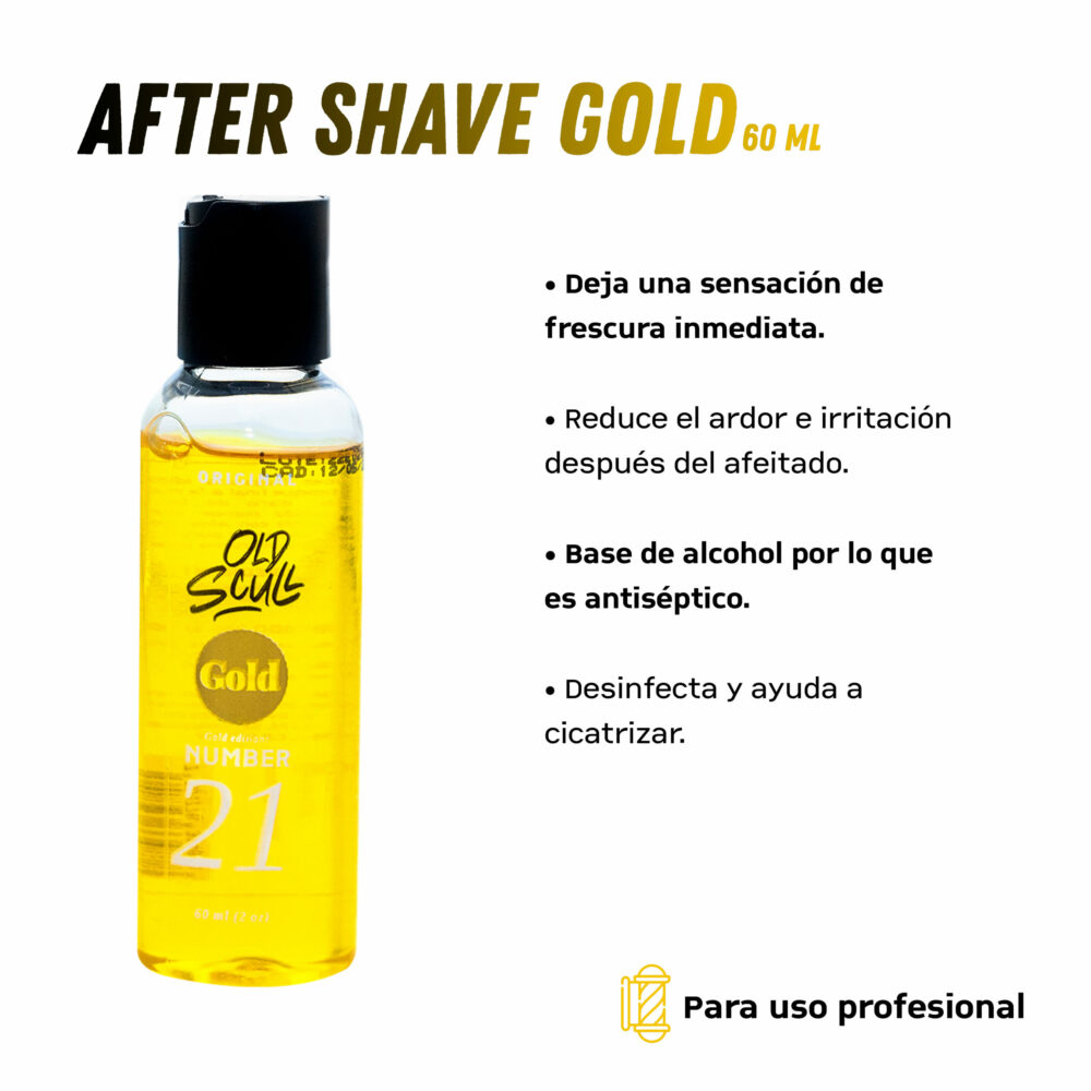 After Shave Gold  60ml - Imagen 2
