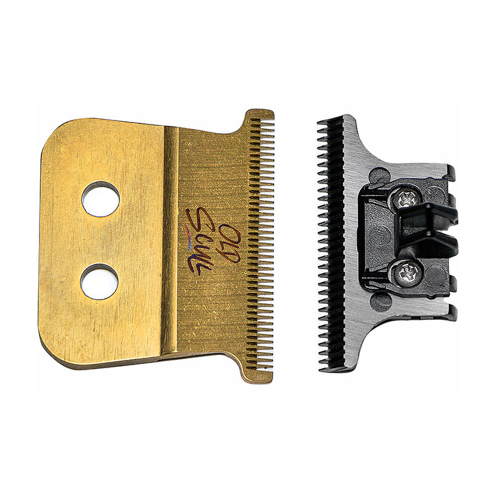 Cuchilla Old Scull 360° Para Trimmer Gold Titanium + Dlc - Imagen 2