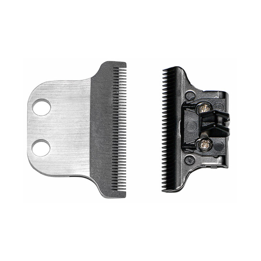 Cuchilla Old Scull Forma En T Para Trimmer Acero Inox. + Dlc - Imagen 2
