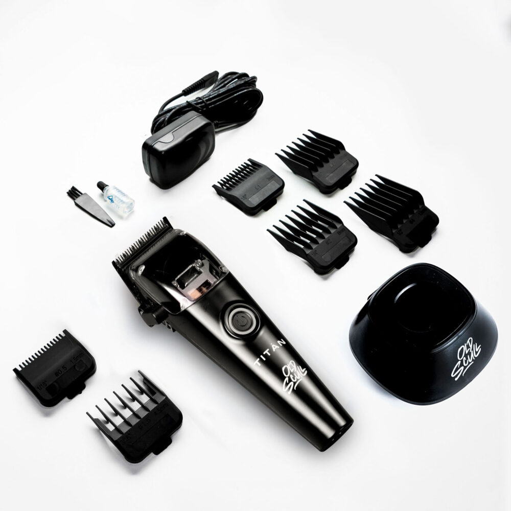 Preventa - Maquina para Barbería Profesional Titán Black - Imagen 2