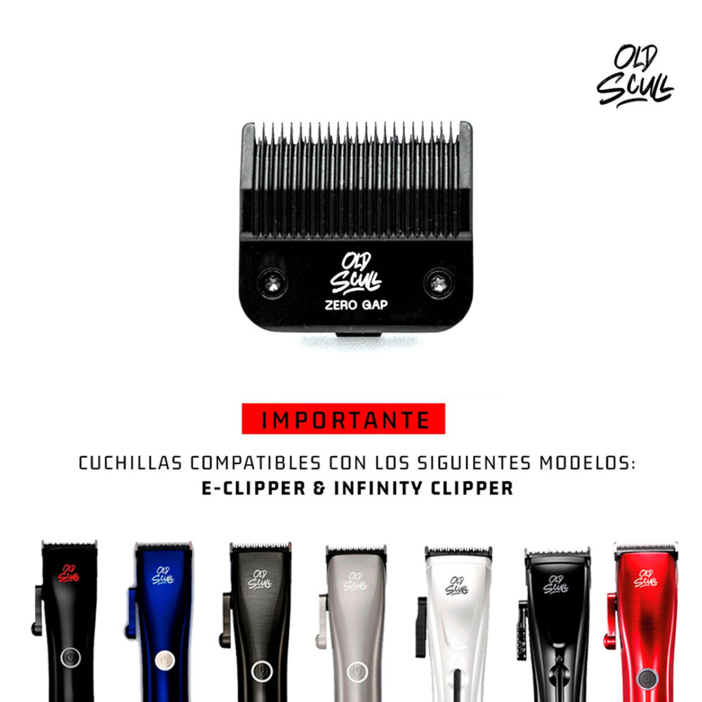 Cuchilla Clipper Blade 0.3 mm Old Scull NEO - Imagen 3