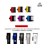 Set 6 aumentos para Clipper Old Scull NEO - Imagen 2