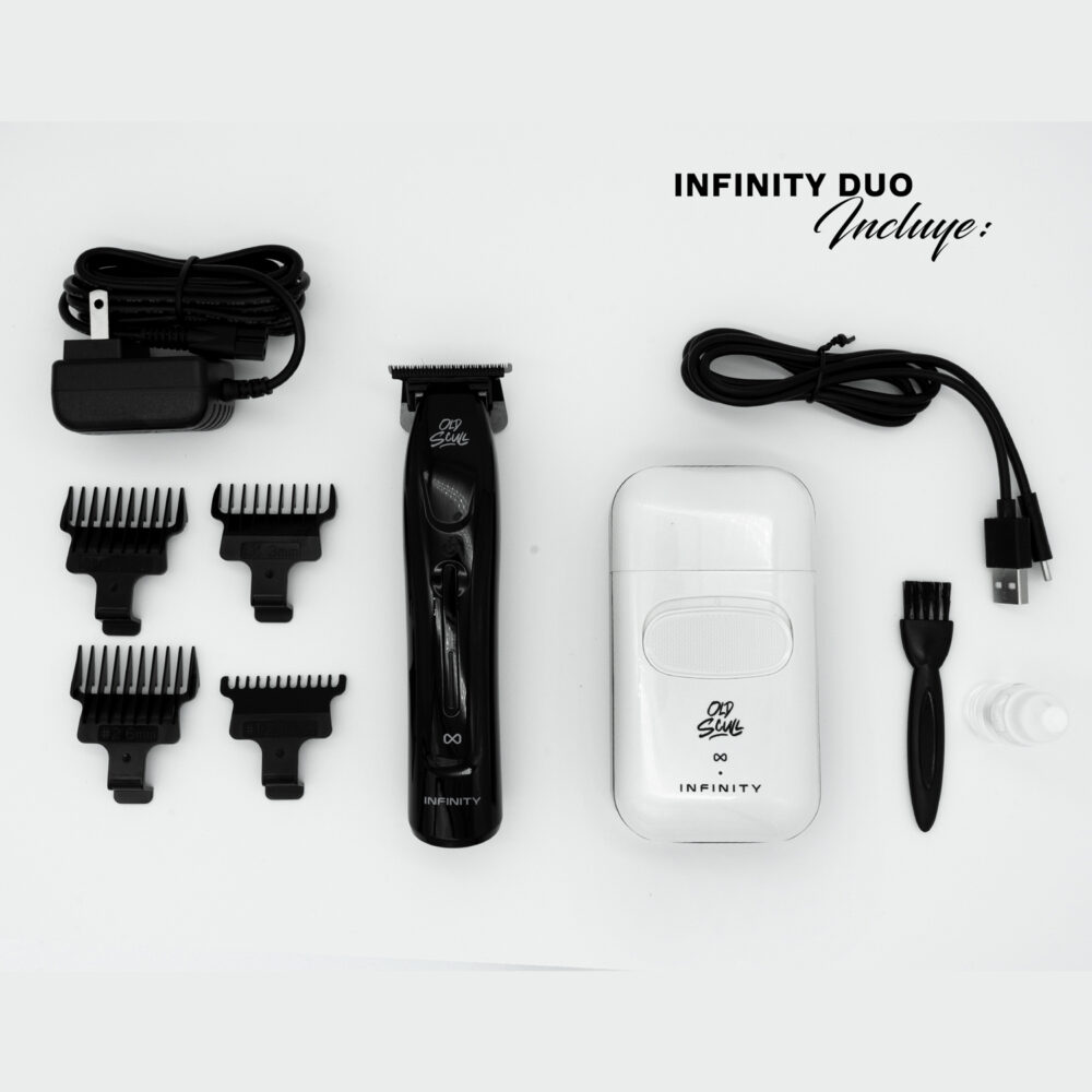 Barber Set Black and White - Imagen 5