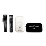 Barber Set Black & White + Estuche Infinity