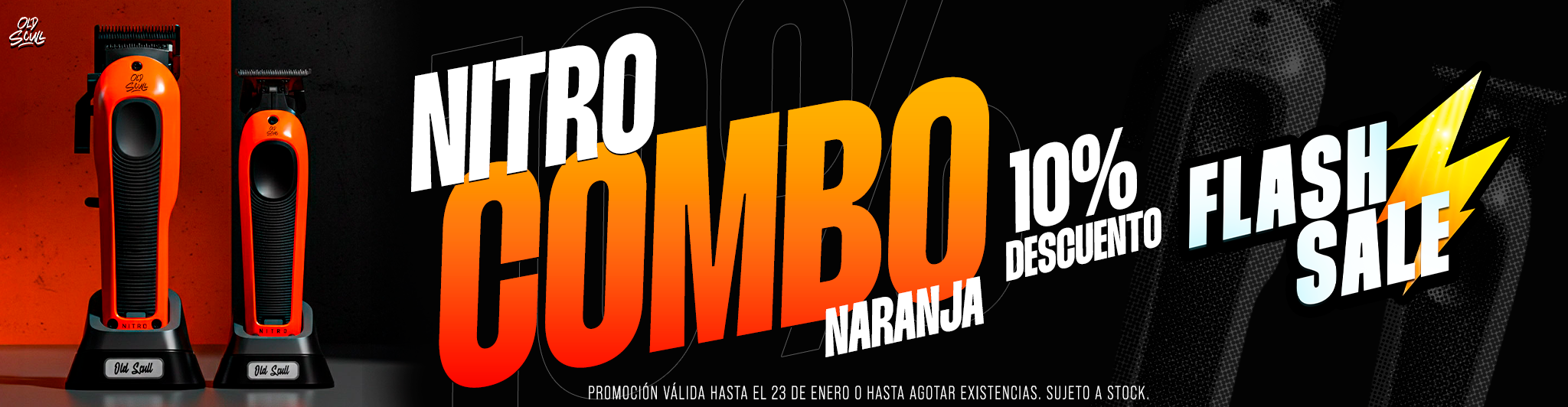 Old Scull Nitro Combo banner