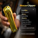 Nexus Clipper Gold + Razor Pro Shaver - Imagen 2