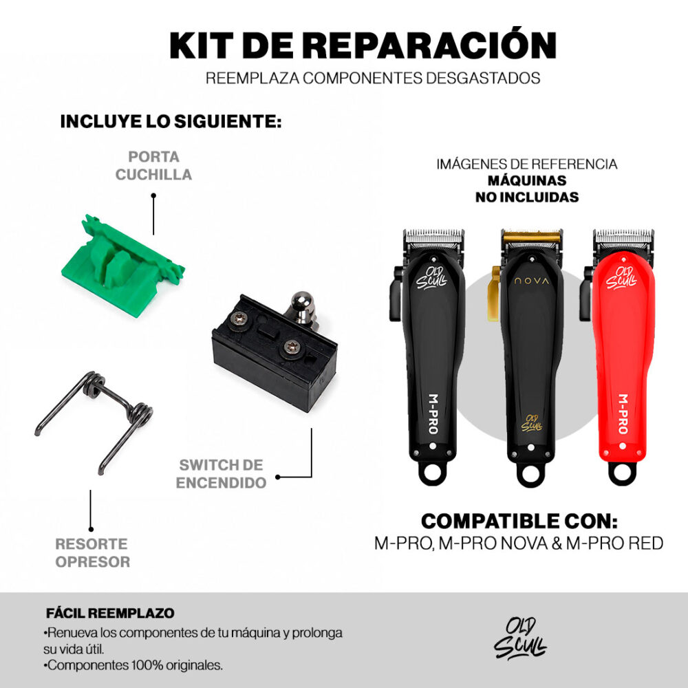 Kit de Reparación M-Pro y M-Pro Nova